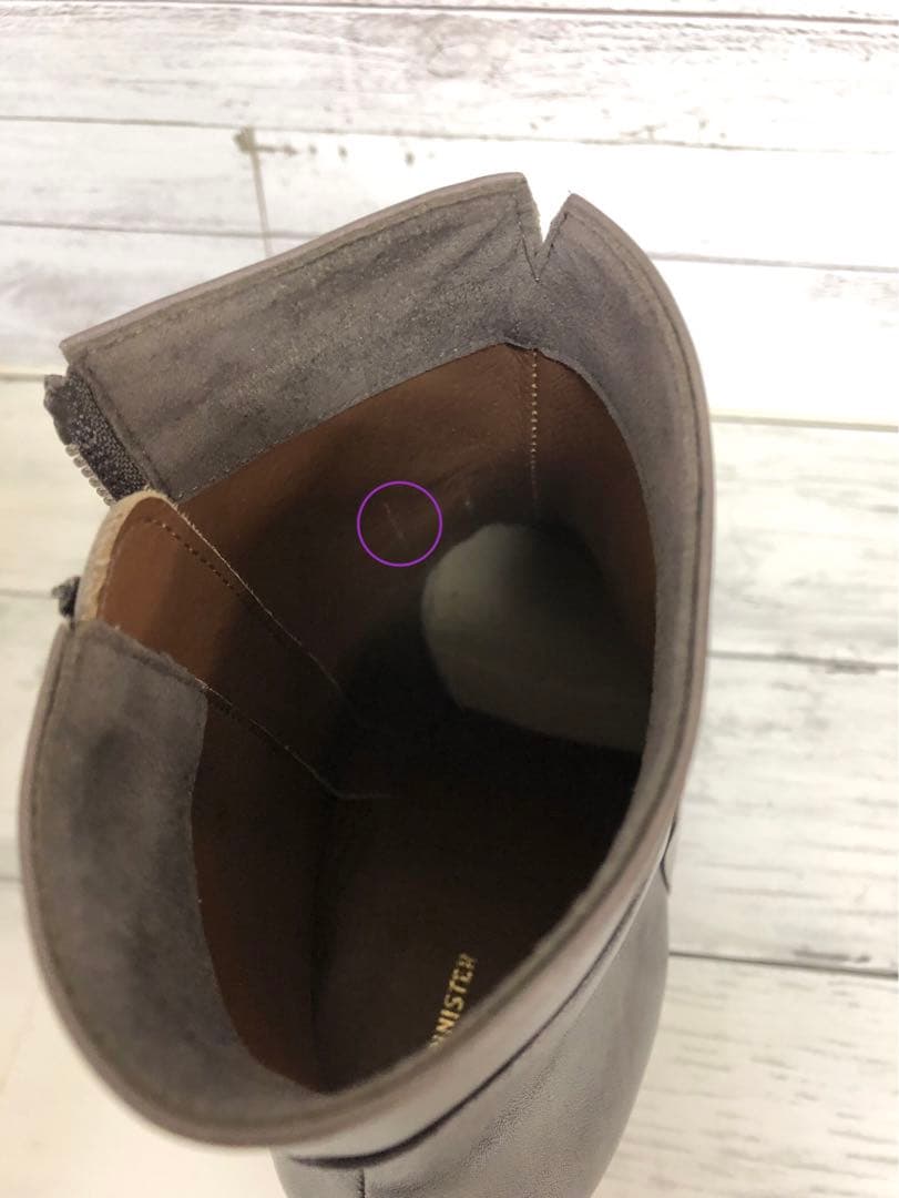 ◾️えみ さま専用◾️オゥバニスター◾️ショートブーツ37(23.5)日本製