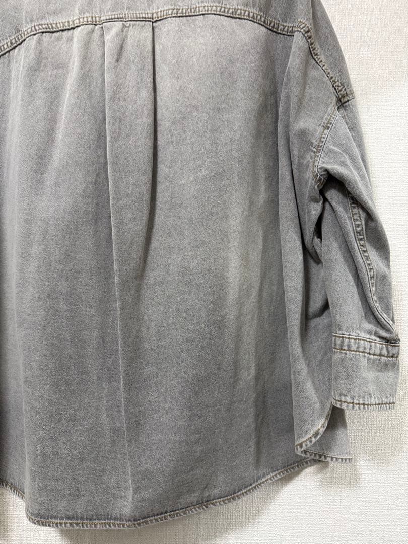 最終お値下げ《美品》PUAL CE CIN★ヴィンテージライクデニムシャツ