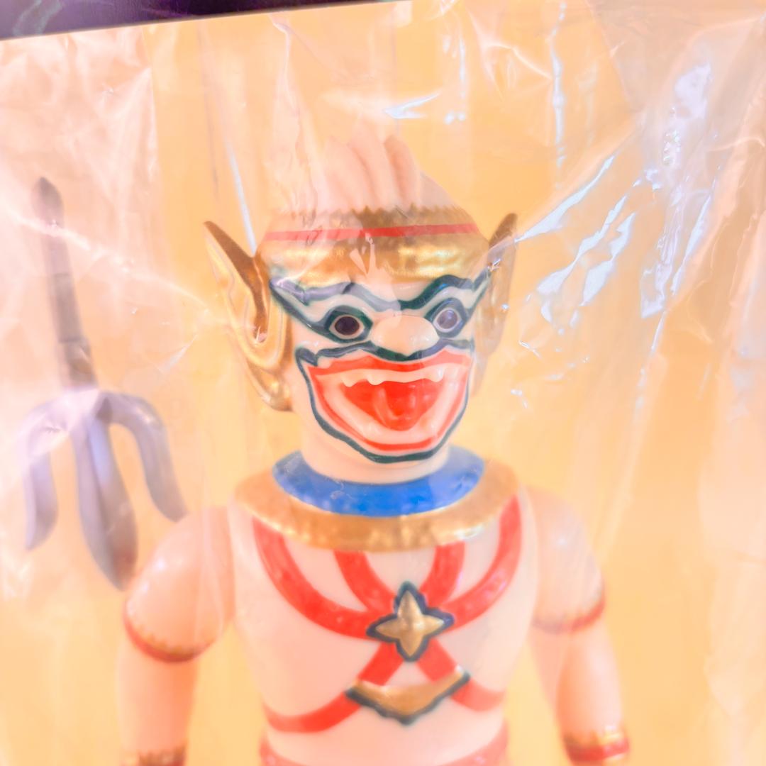 ハヌマーン アイボリーVer ソフビ　K プロ （ウルトラ戦士・マルサン）