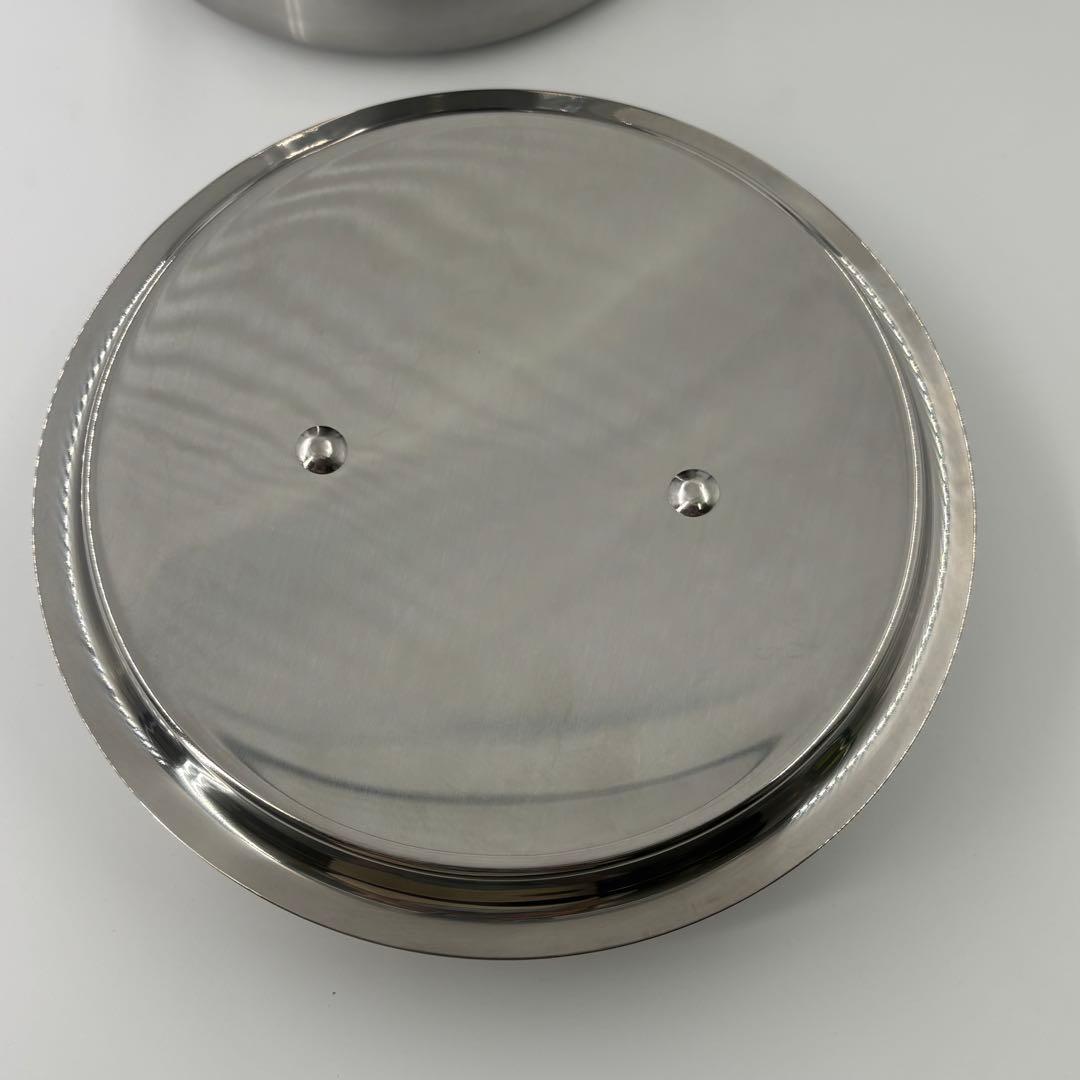 LE CREUSET ルクルーゼ　ステンレス　両手鍋　20cm 4L