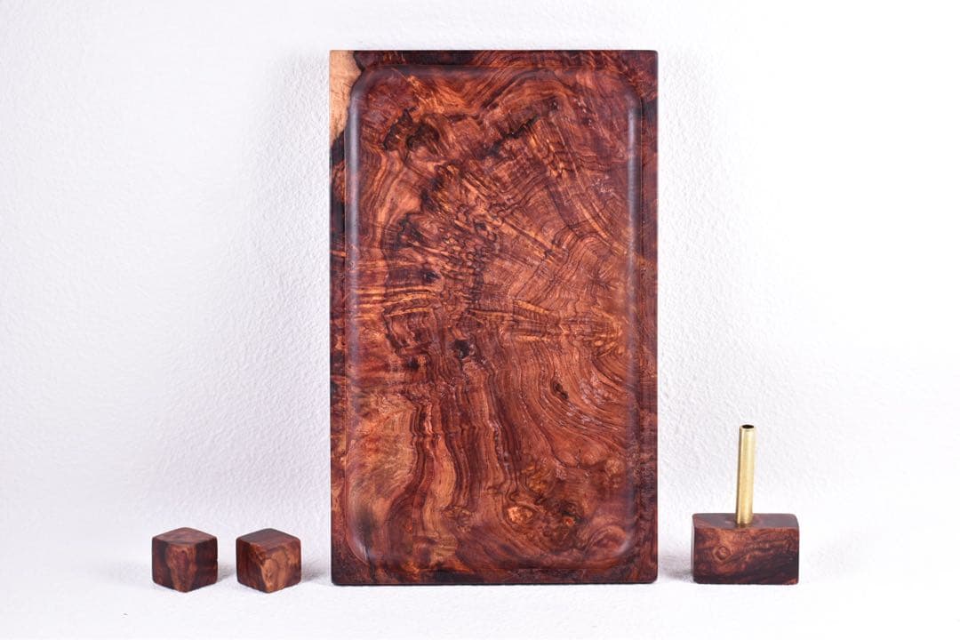 No.384ホンジュラス・ローズウッド瘤のトレー