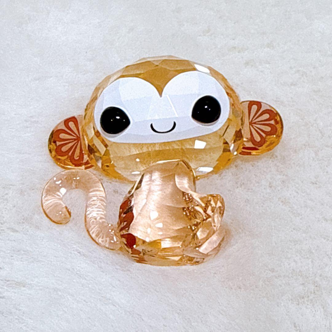 美品✨ スワロフスキー ラブロッツ 申 干支 置物 クリスタル ガラス 箱付き