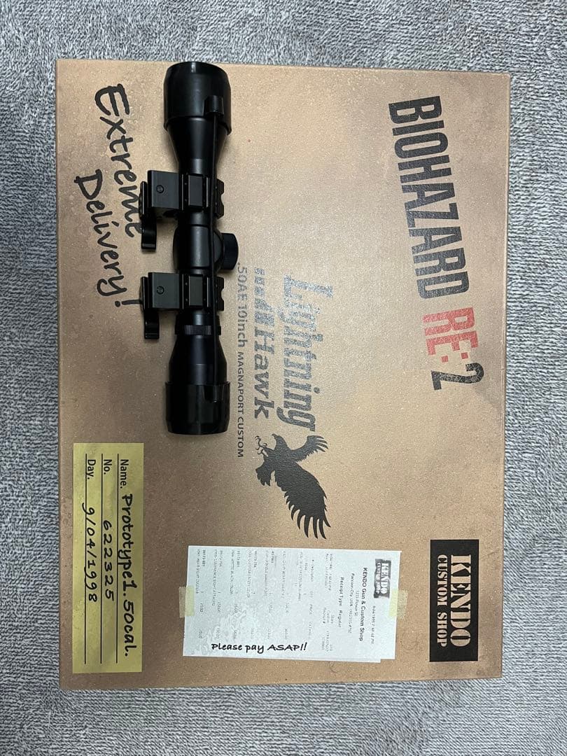 東京マルイ ライトニング ホーク .50AE 10インチ スコープ付