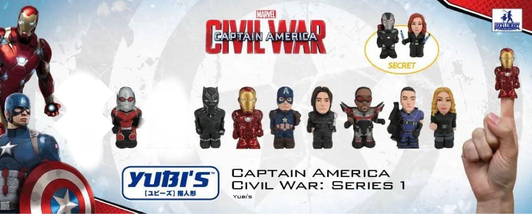 Yubi's MARVEL キャプテンアメリカ アイアンマン アベンジャーズ