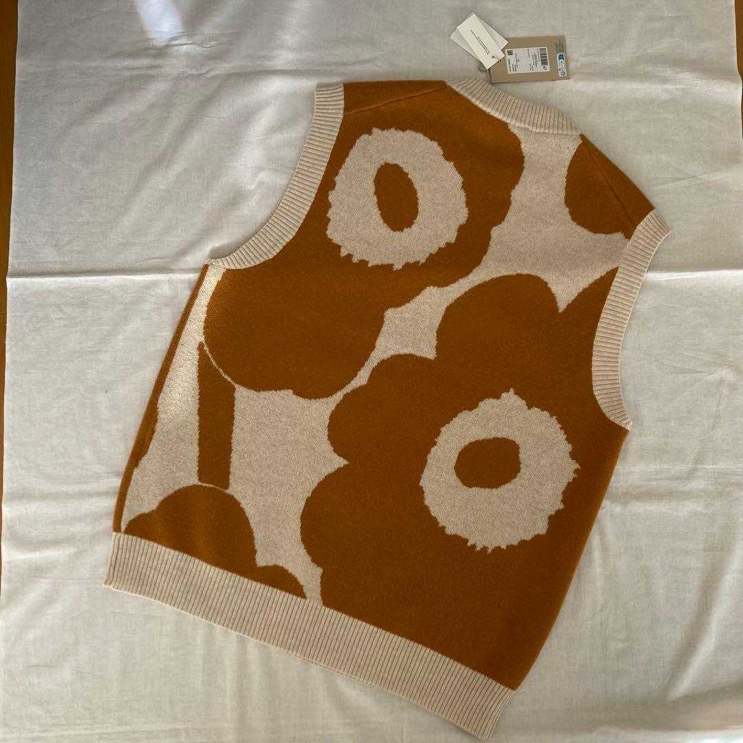 2023AW marimekko Ruode Unikko ニットベスト XS