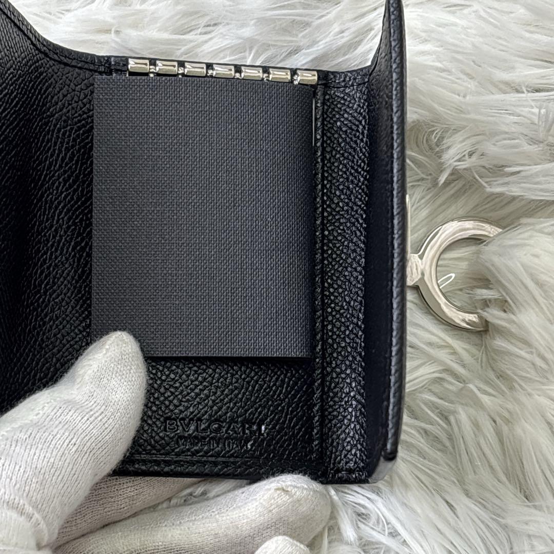 BVLGARI ブルガリブルガリ　6連 レザー キーケース　メンズ　レディース
