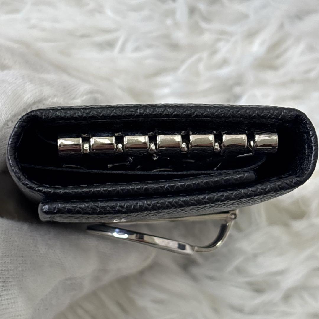 BVLGARI ブルガリブルガリ　6連 レザー キーケース　メンズ　レディース