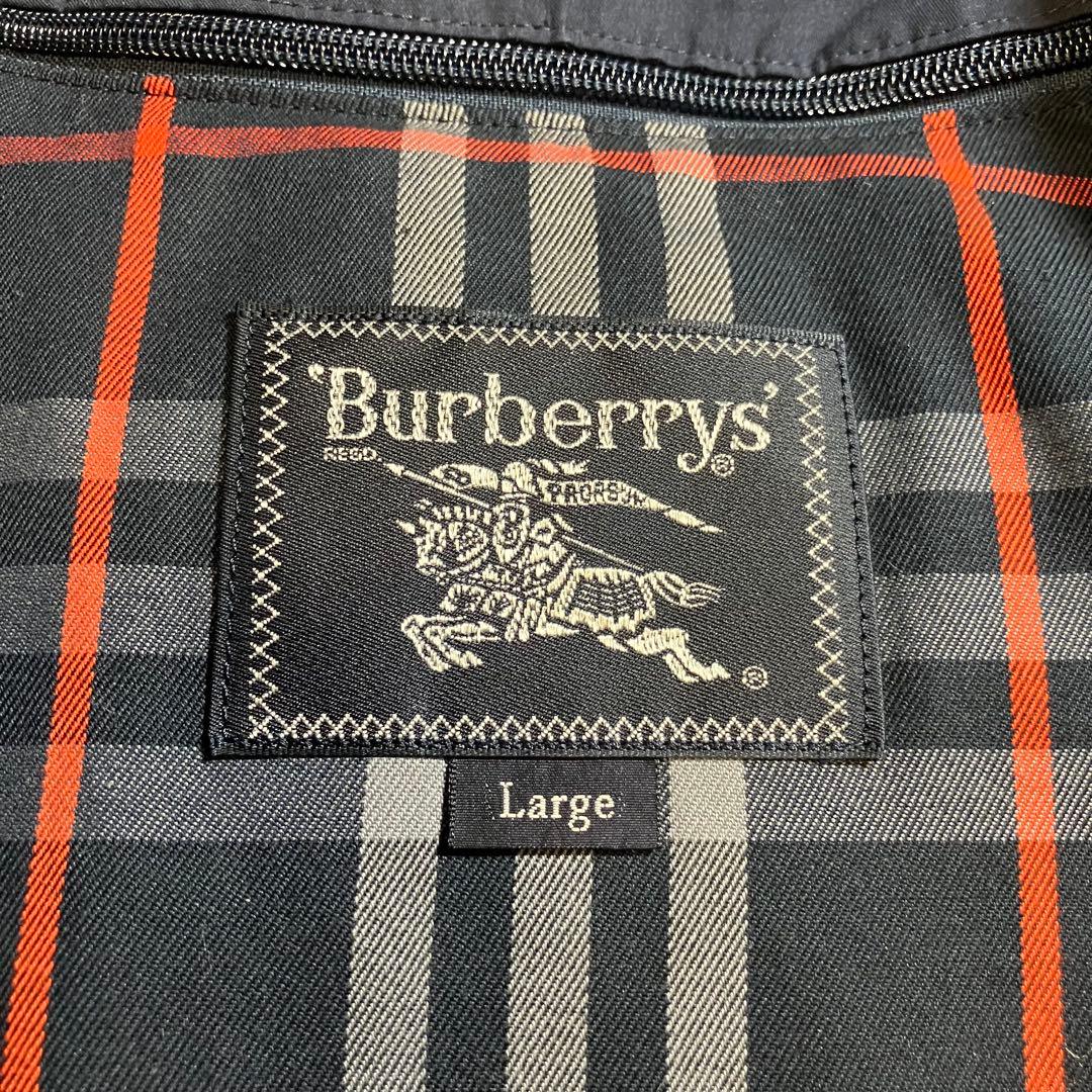 BURBERRY バーバリー モッズコート ダウンライナー ノバチェック 紺