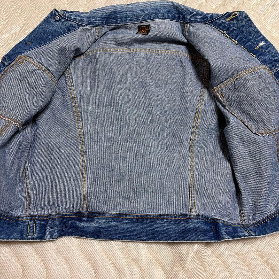 80s Lee 220Jデニムジャケット　Gジャン　ヴィンテージ 42