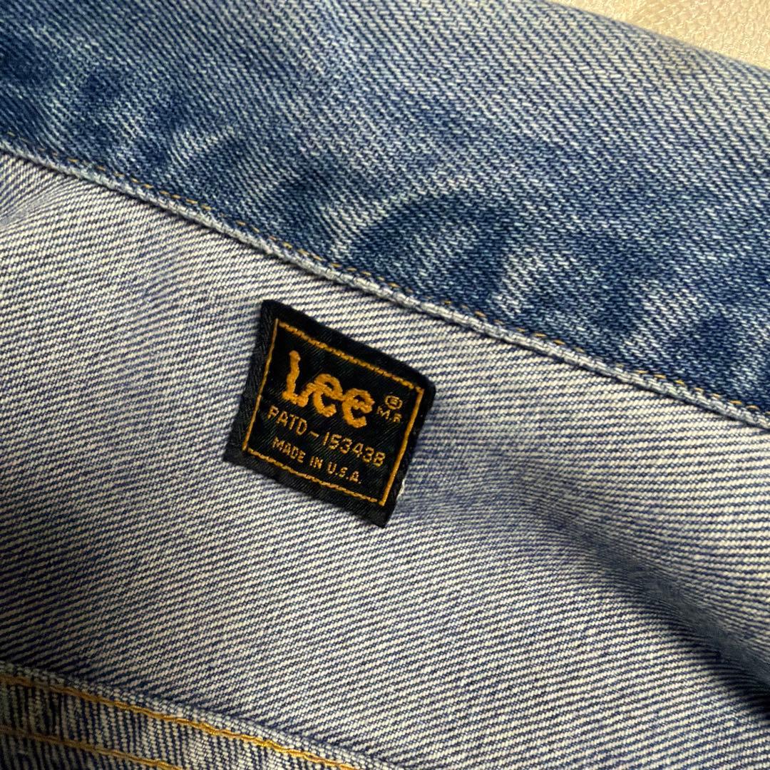 80s Lee 220Jデニムジャケット　Gジャン　ヴィンテージ 42