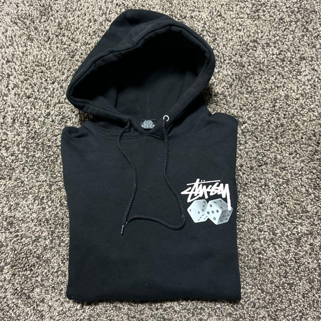 Pratama様 STUSSY DICED OUT HOODIE ブラックM