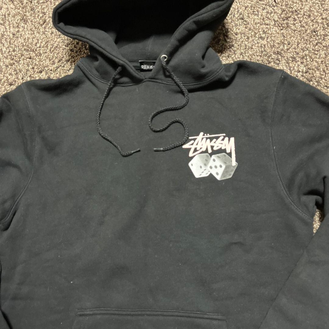 Pratama様 STUSSY DICED OUT HOODIE ブラックM
