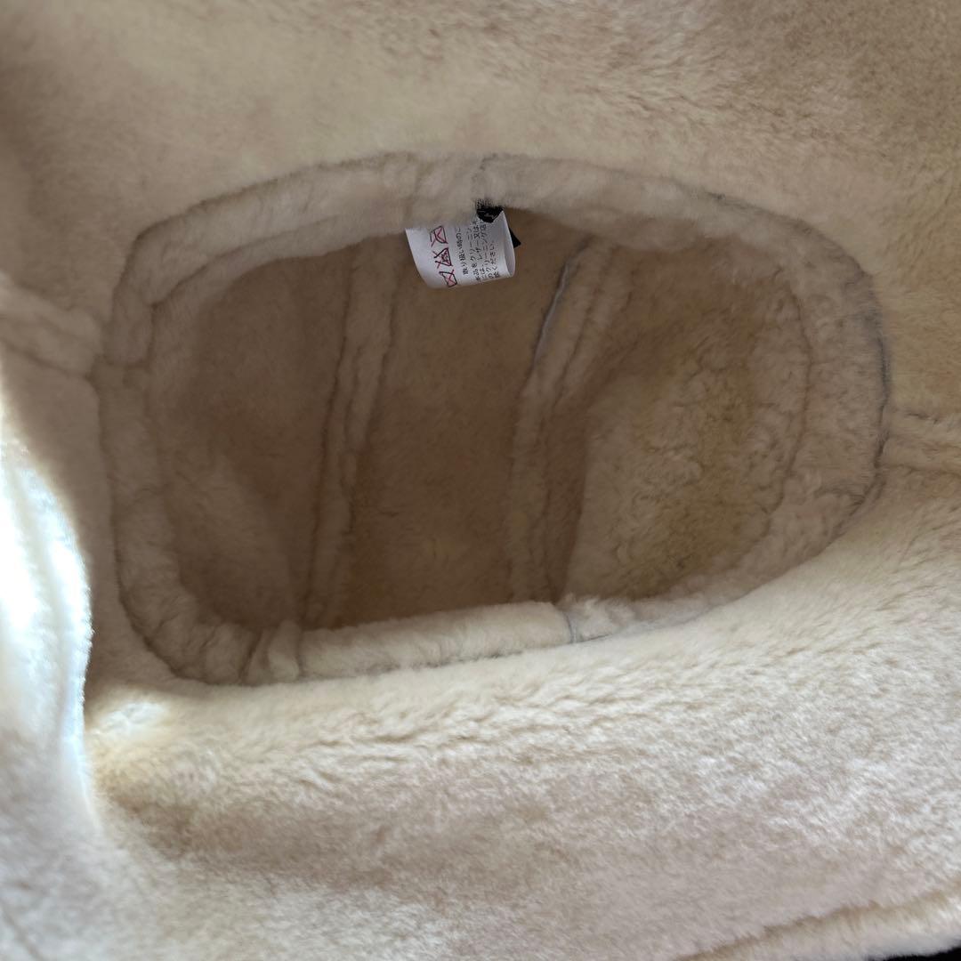 COACH ムートンファー帽子