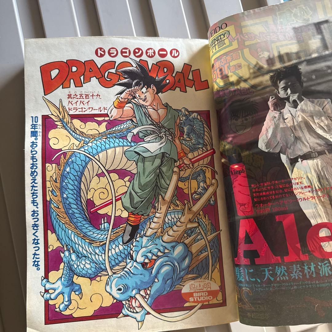 少年ジャンプ1995年25号 ドラゴンボール 最終話