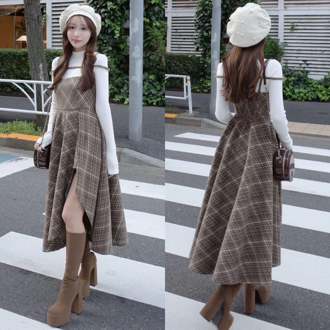 【完売商品・新品】ダーリッチ　ウルトラストレッチロングブーツ Mサイズ