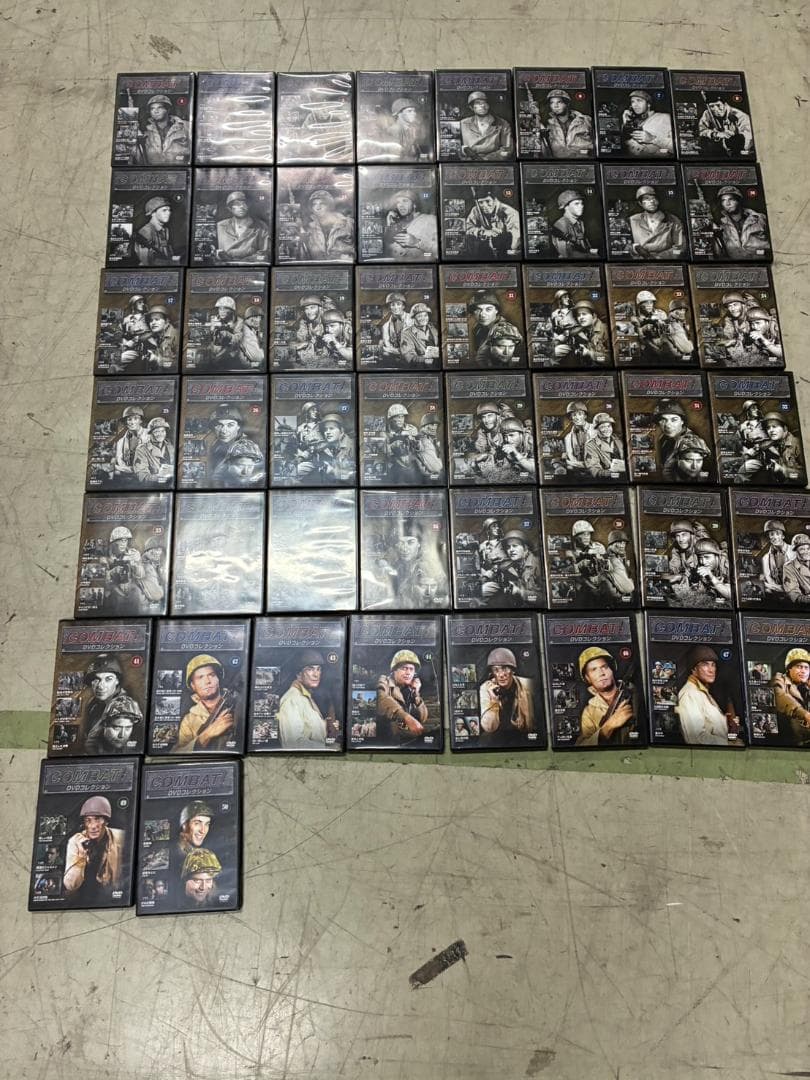 d*k様 ★COMBAT DVDコレクション 全50巻セット♪♪