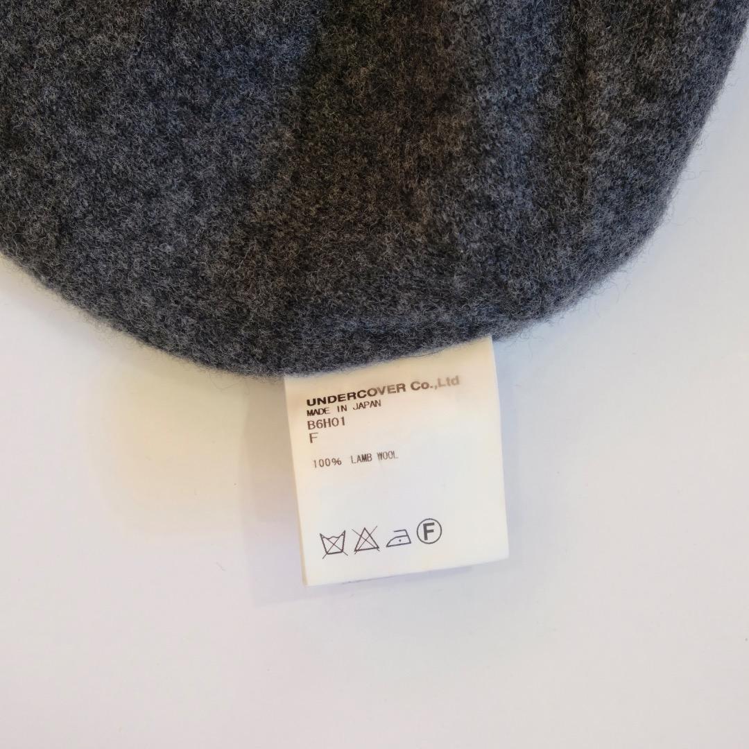 undercover　ラムウール 耳あて付きニット帽