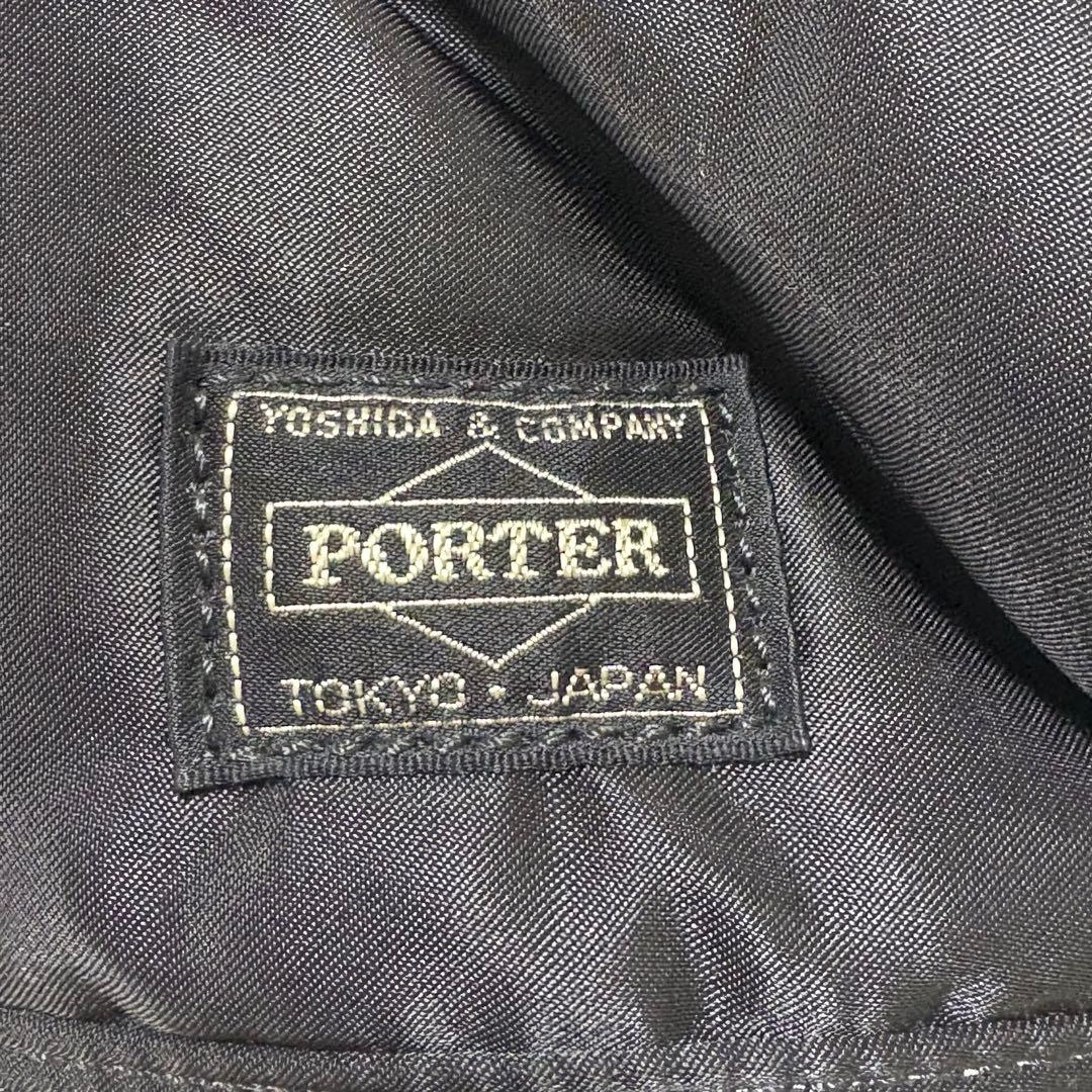 ✨極上品✨ PORTER　タンカー　2way　ドラムバッグ　ボストンバッグ　黒