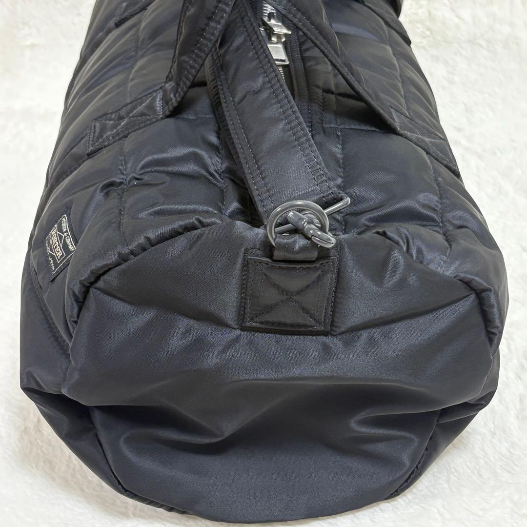 ✨極上品✨ PORTER　タンカー　2way　ドラムバッグ　ボストンバッグ　黒