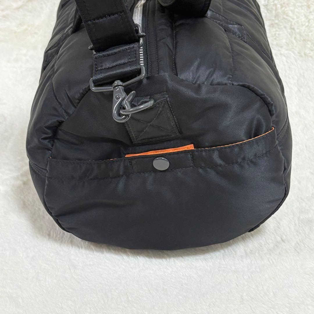 ✨極上品✨ PORTER　タンカー　2way　ドラムバッグ　ボストンバッグ　黒