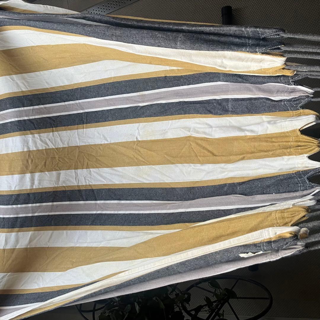 【美品】Vivere ビブレ自立式ハンモック ダブルサイズ　デザートムーン