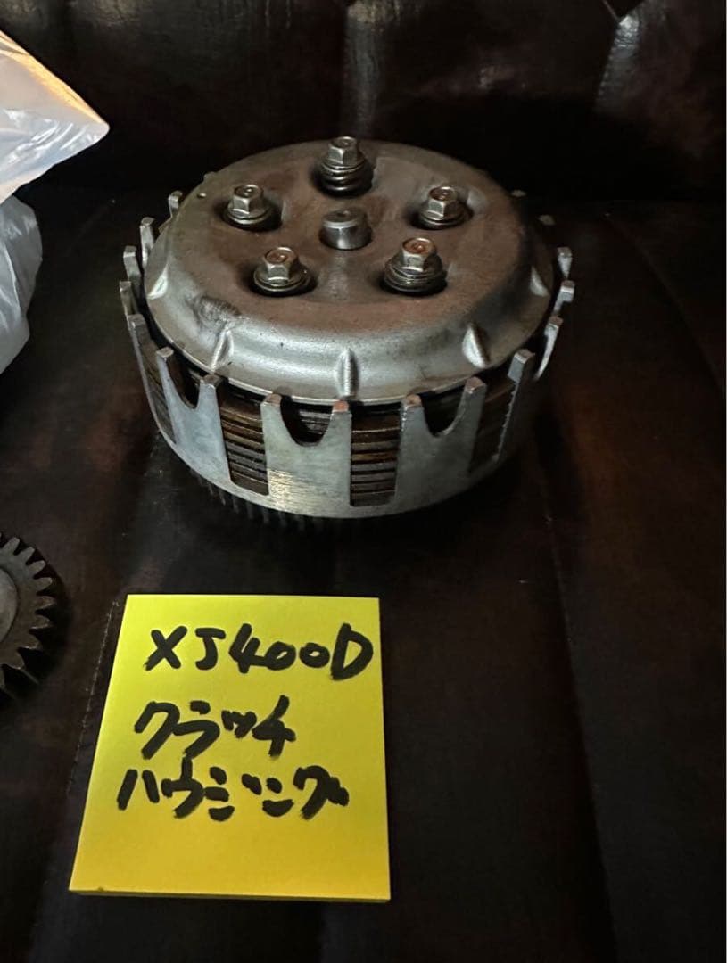 XJ400D クラッチハウジング　フルセット　スターターギア付き400cc 用
