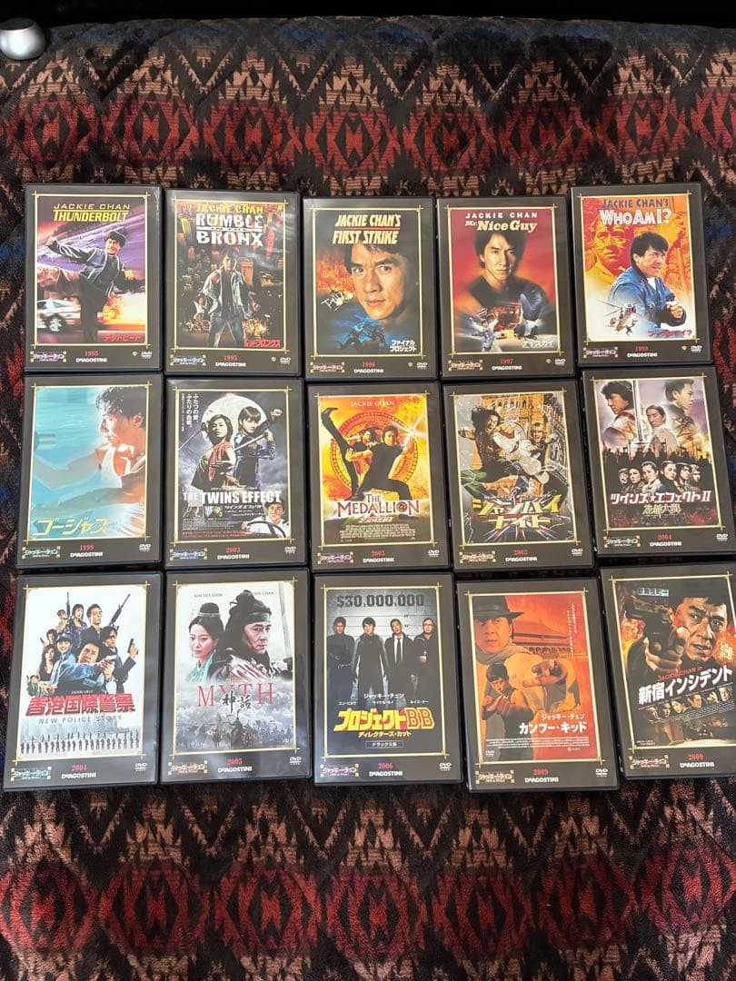 ジャッキーチェン　DVDコレクション 1973〜2015年 63巻
