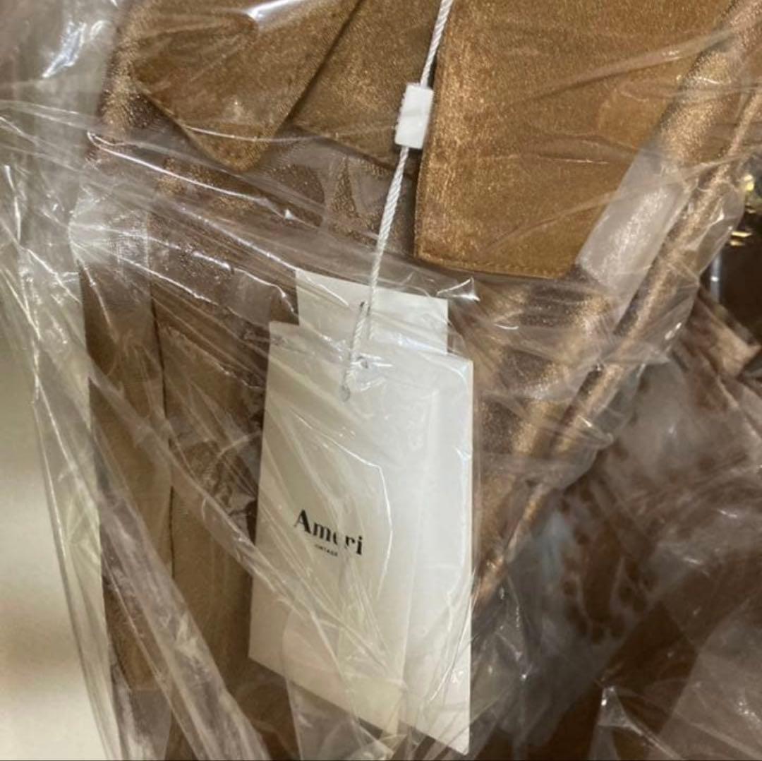 ワンピース UND SHEER JACQUARD TUCK DRESS