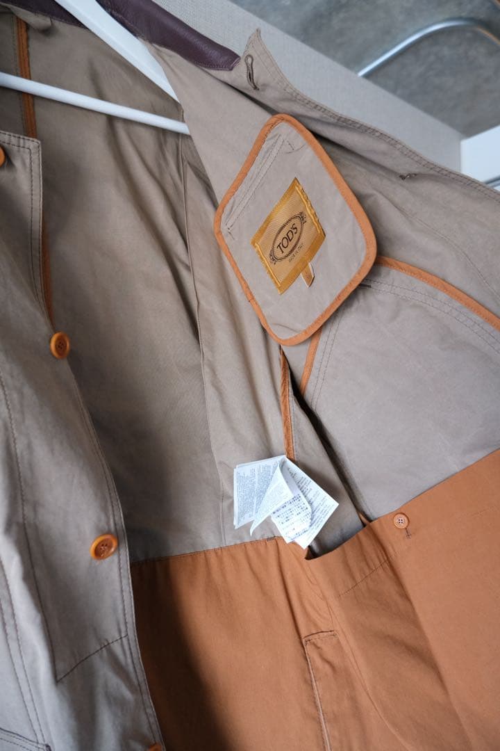 TOD'S 2022年SSメンズ・コレクションハンティングジャケット