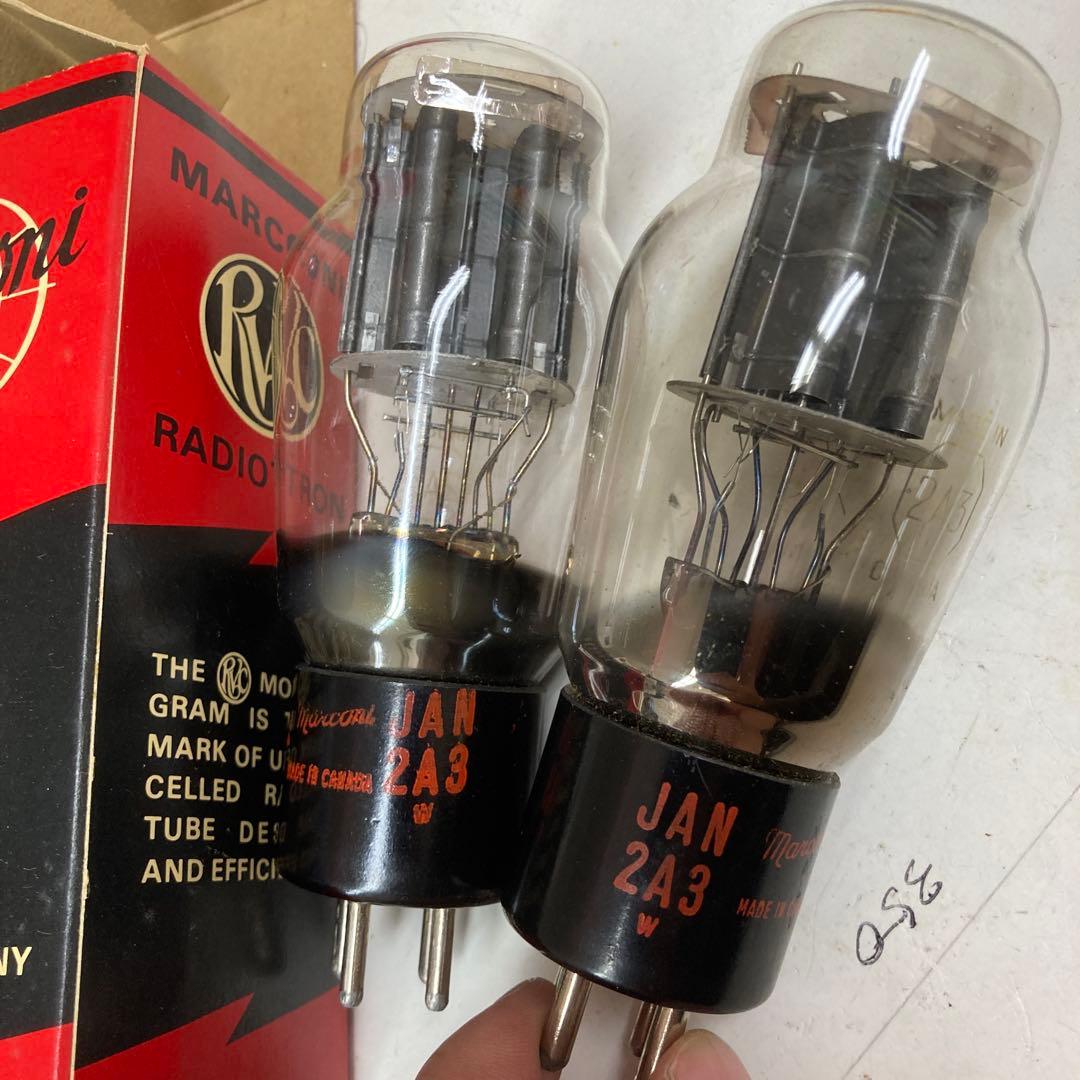 真空管　2A3 Canadian Marconi社製　2本