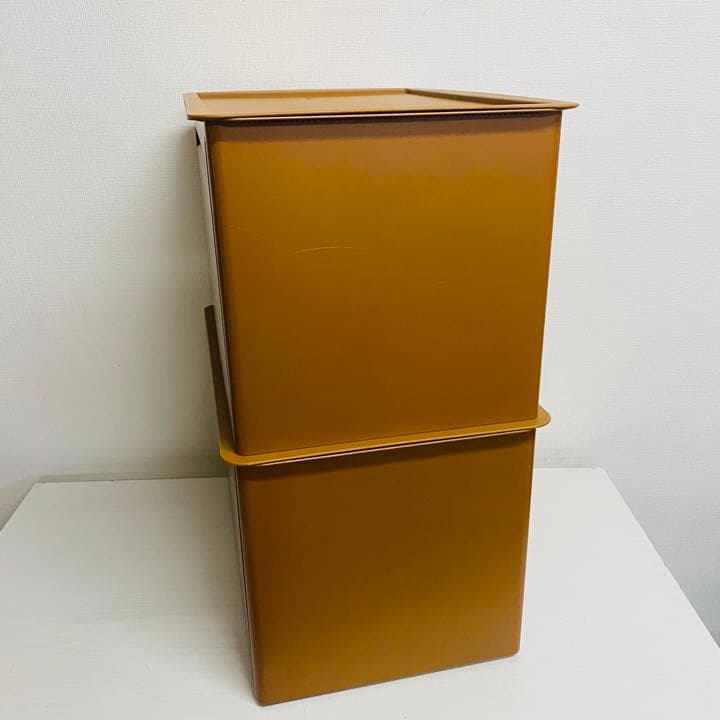 Tupperware マルチオーガナイザー ワイドドア付　2個セット　①