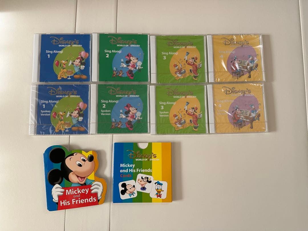 Disney's World of English Sing Along セット