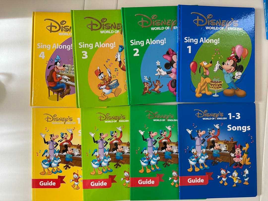 Disney's World of English Sing Along セット