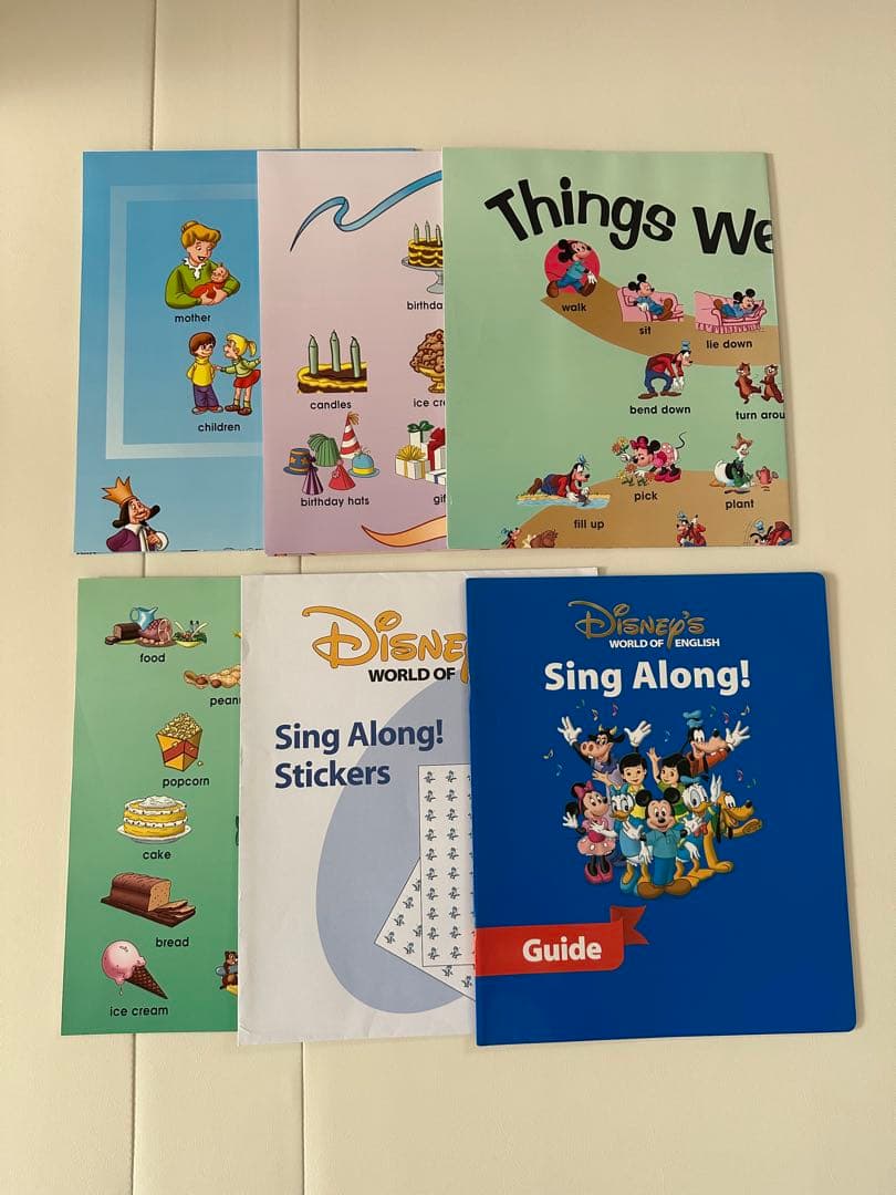 Disney's World of English Sing Along セット