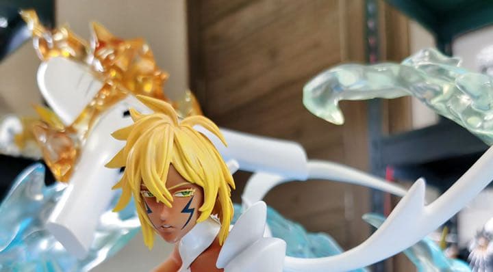 BLEACH 黒衣少年図ティアハリベル1/6ガレージキット ガレキ スタチュー⑦