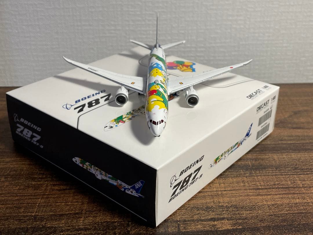 JCWings ANA B787-9 ピカチュウ JA894A 1/400