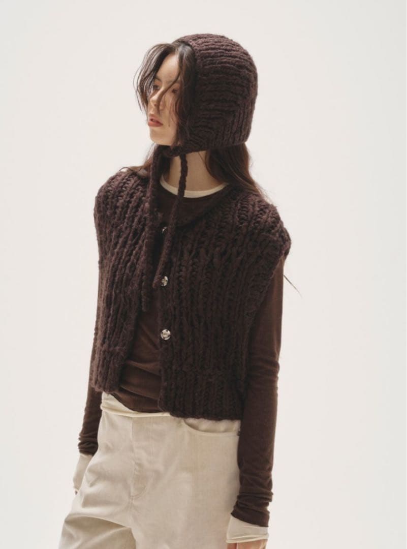 帽子 todayful Mix Knit Scarf