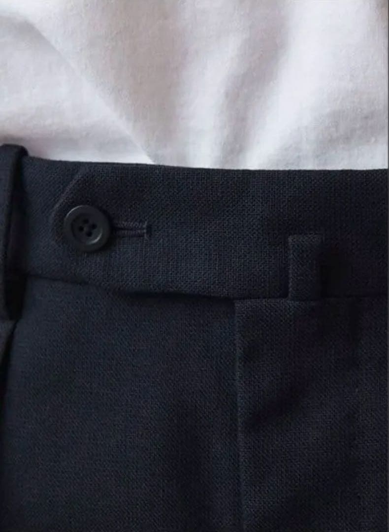 Steven alan 黒チノパン・スラックス