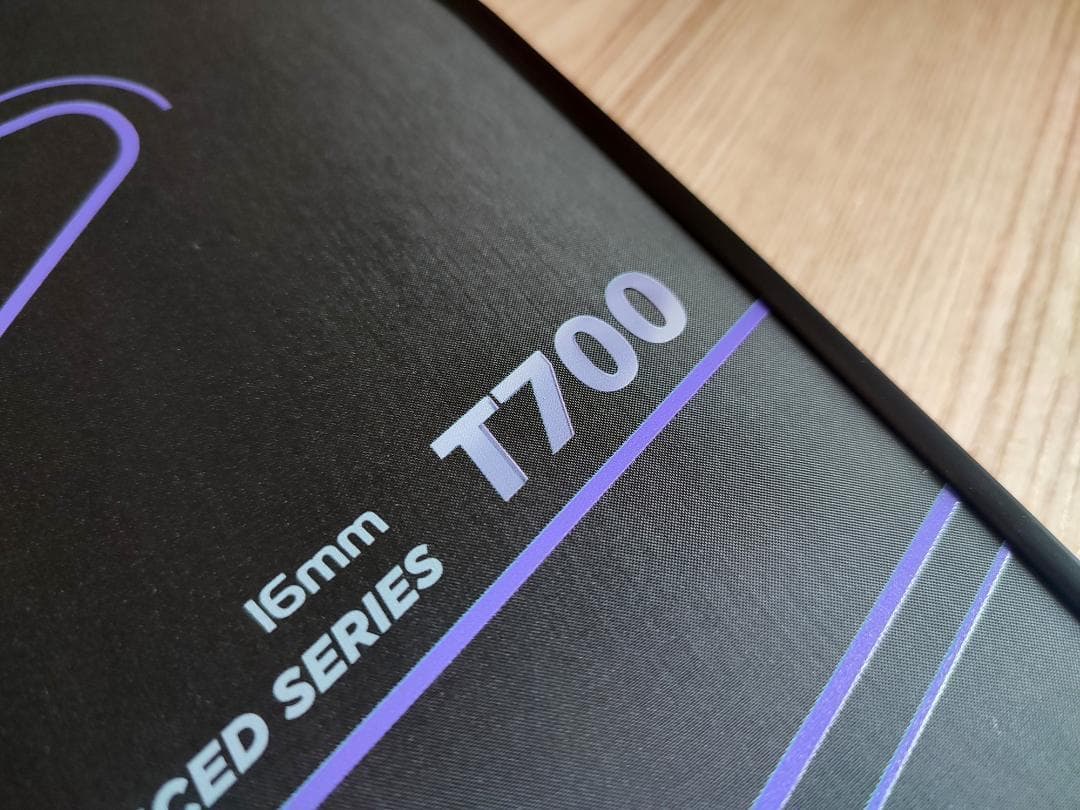 2個セット ピックルボール パドル T700 生カーボンファイバ 青い ZTY