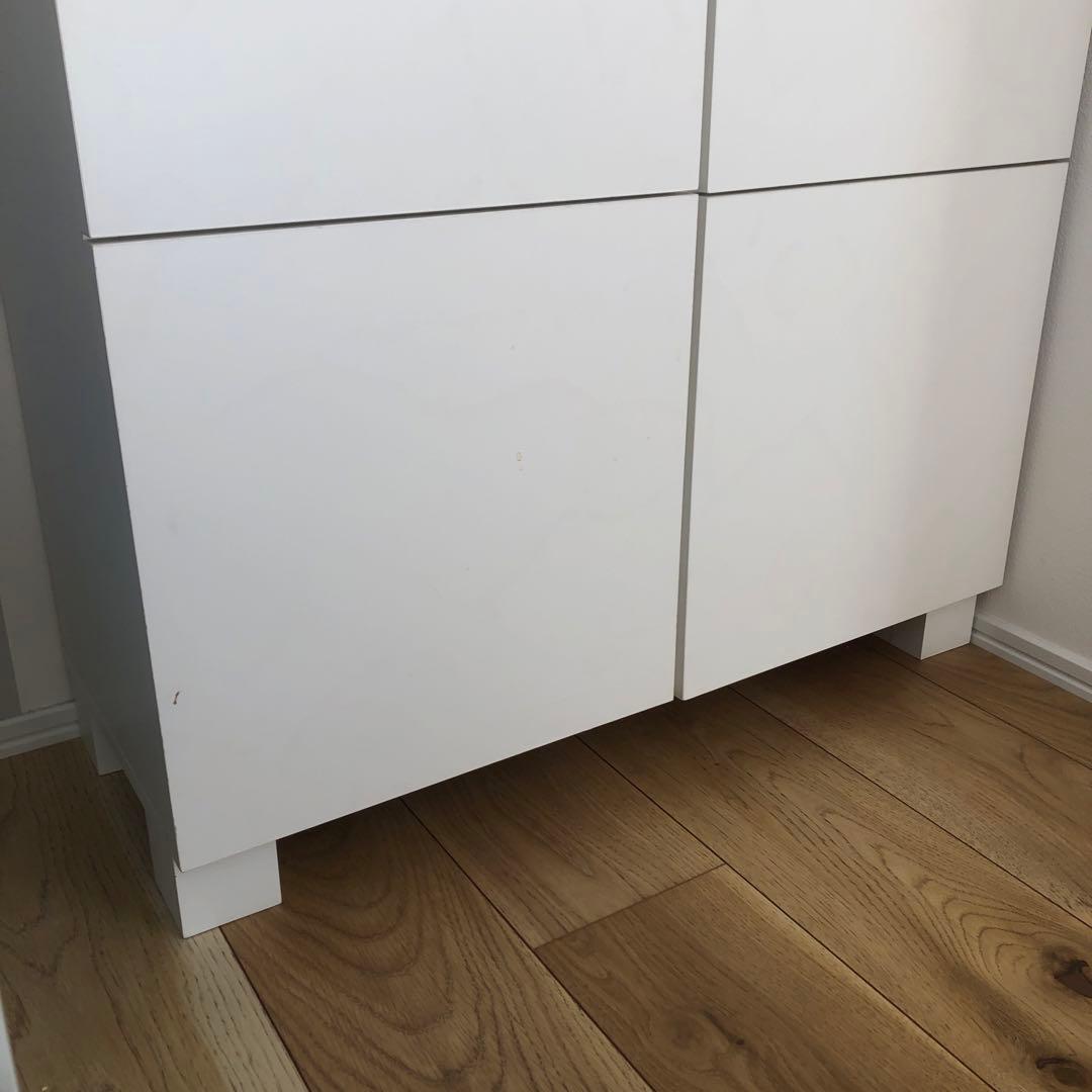 本棚　木製　ホワイト