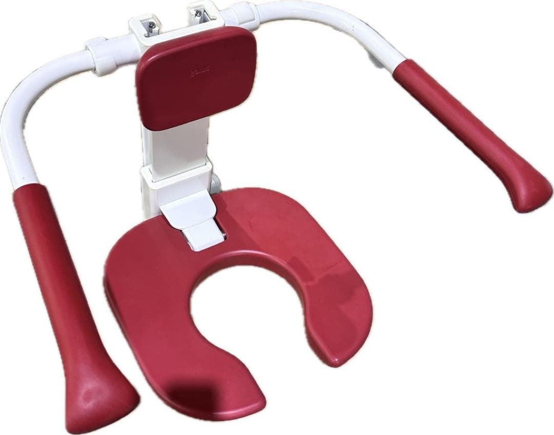 サンプル展示品　介護用補助具 赤　シャワーシート　抗菌