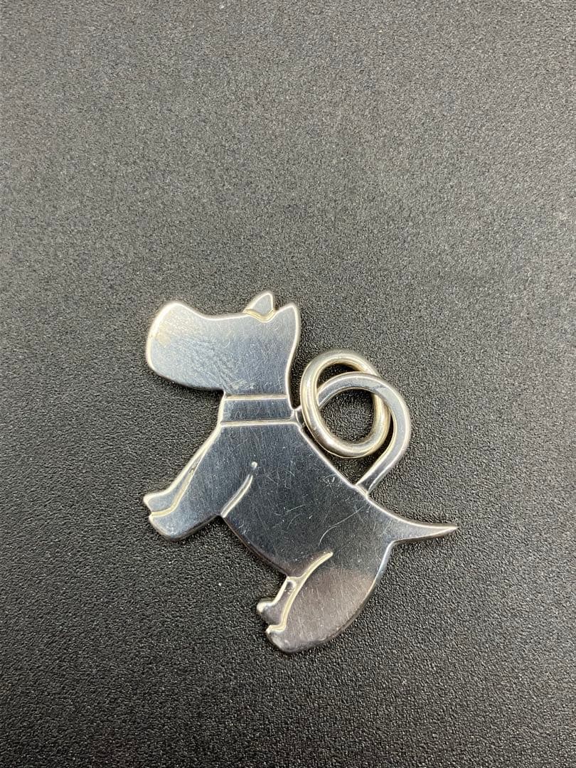 Tiffany & Co. ドッグチャーム　ペンダントトップ　Sv925　テリア