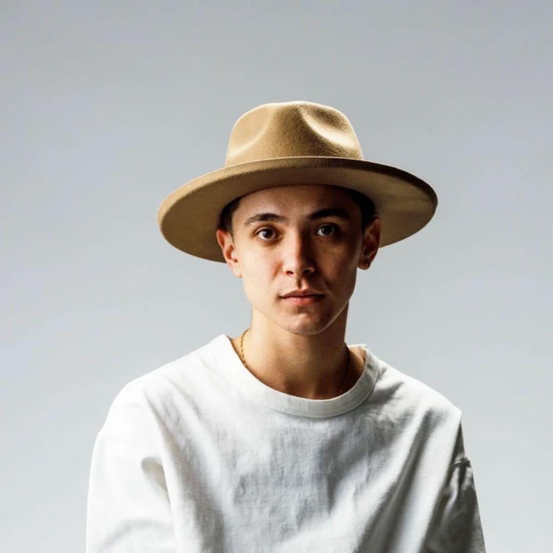 se_seee BRIM UP LONG FELT HAT　ブリムアップ