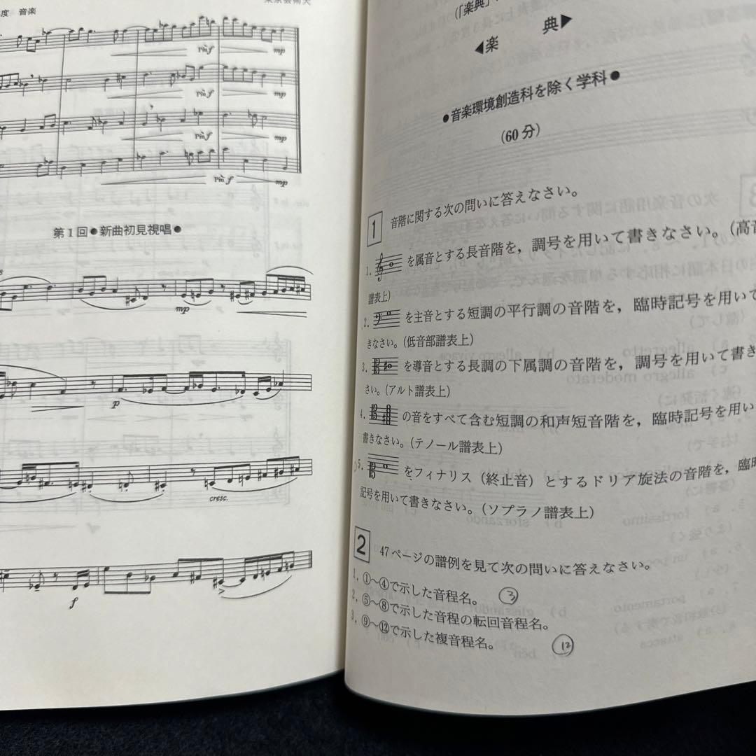 赤本　東京芸術大学　東京藝術大学　2002年～2023年　22年分