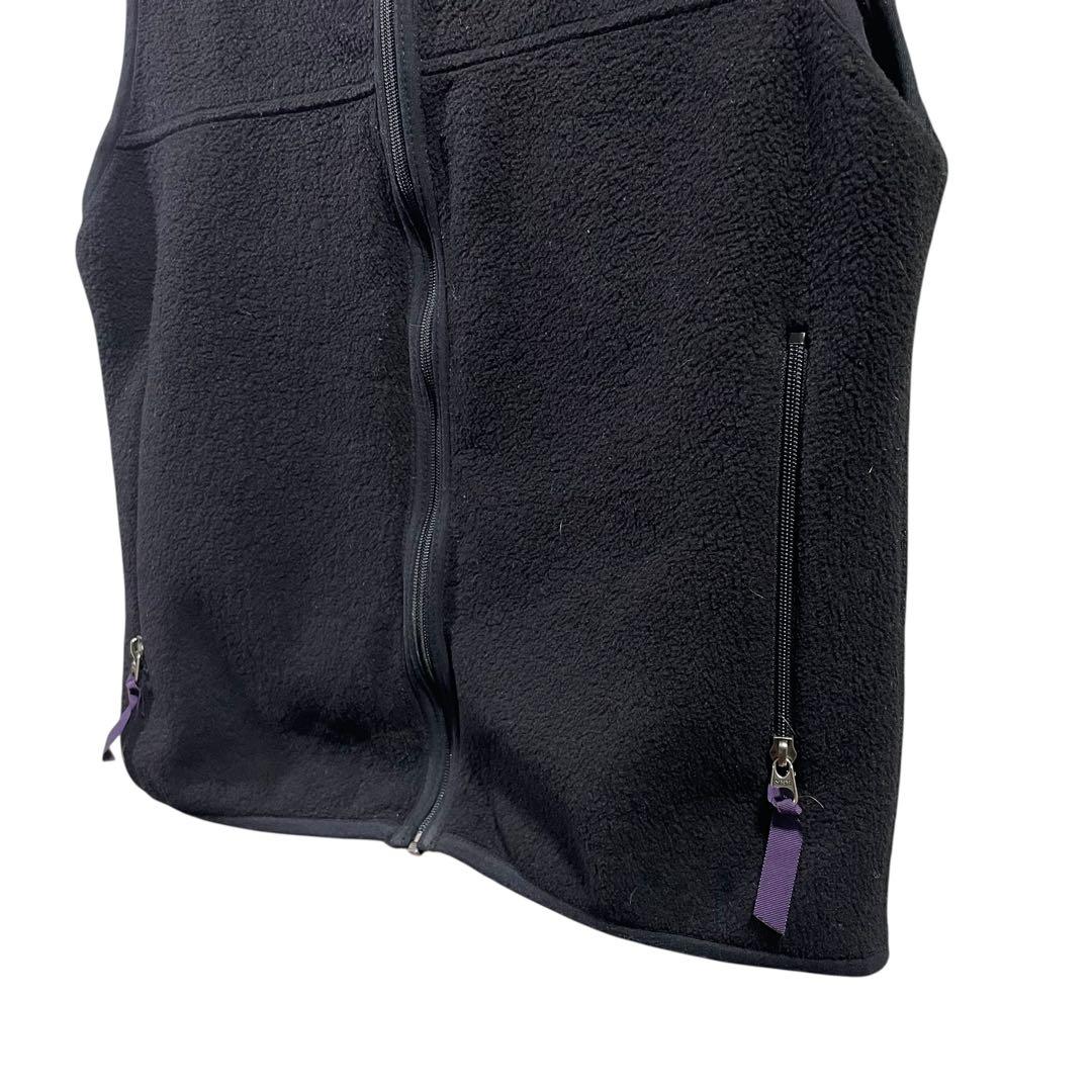 90s patagonia フリースベスト　ブラック　M USA製