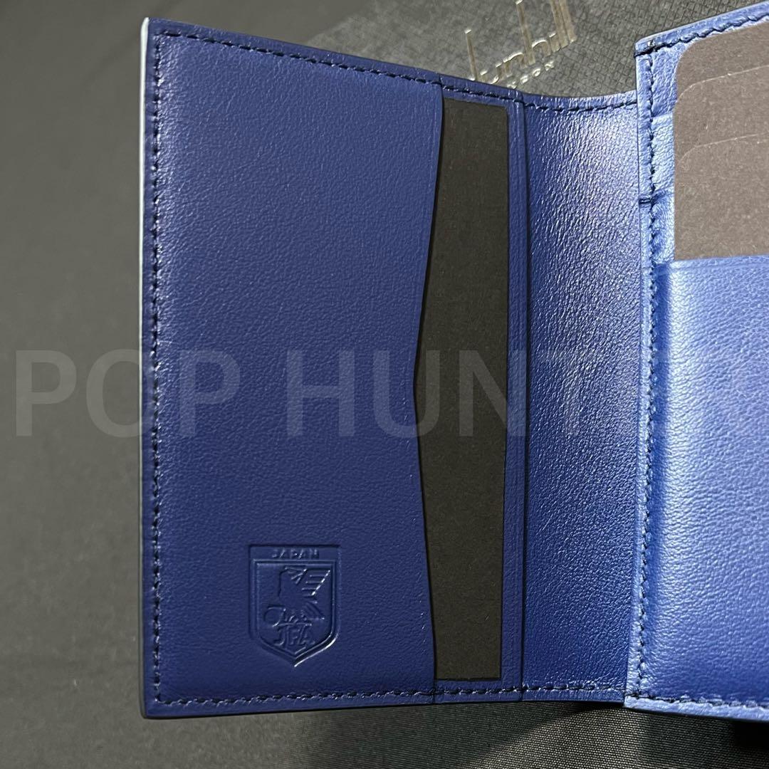 【新品】dunhill JFA コラボ 名刺入れ ダンヒル サムライブルー