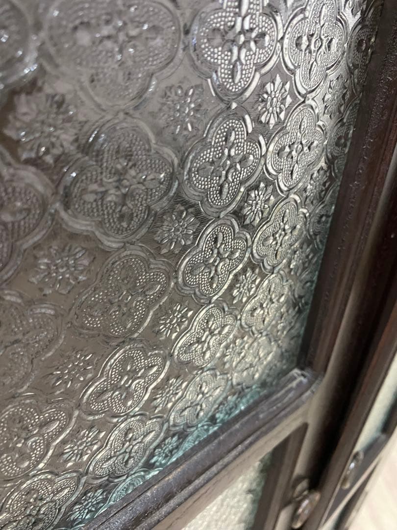 【東京都内23区配送無料】アンティーク　キャビネット　ガラスケース　ショーケース