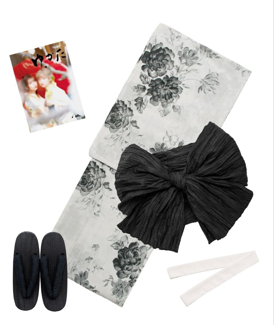 dita ディータ 水彩の十六夜色 浴衣 セット