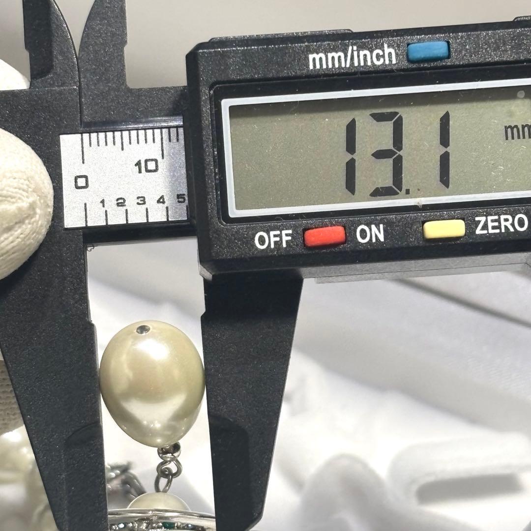 未使用級　極希少　ヴィヴィアンウエストウッド　大玉　立体　オーブパールチョーカー