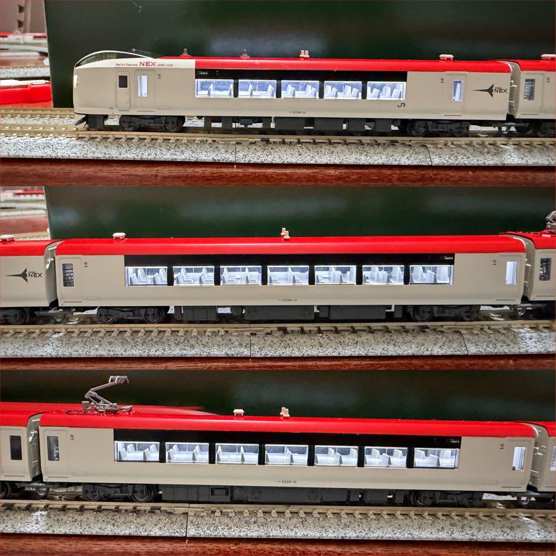 【室内灯有KATO10-847,848 E259系「成田エクスプレス」6両セット